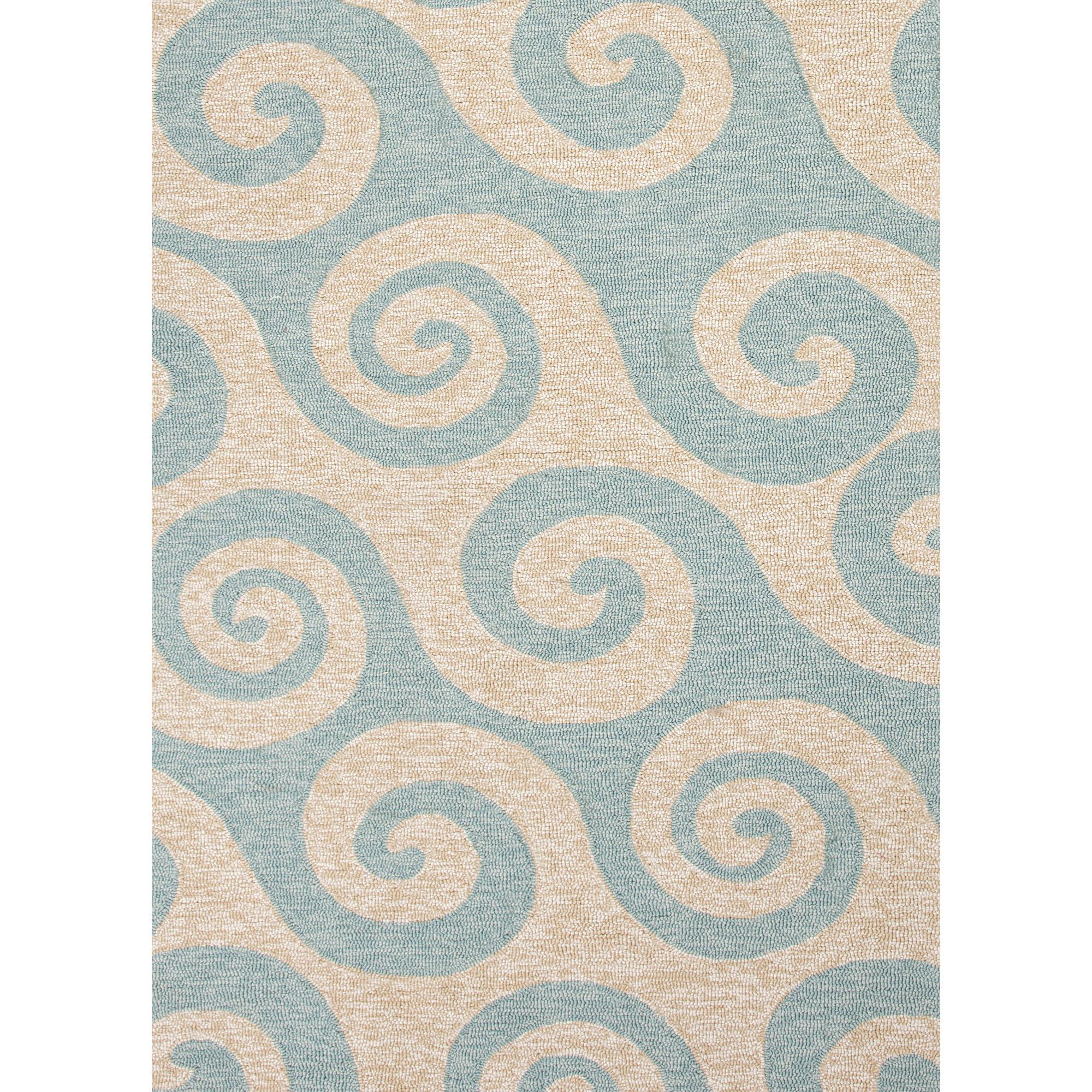 JAIPUR Living Coastal Lagoon RUG122925 7.6 x 9.6 Rug Jacksonville